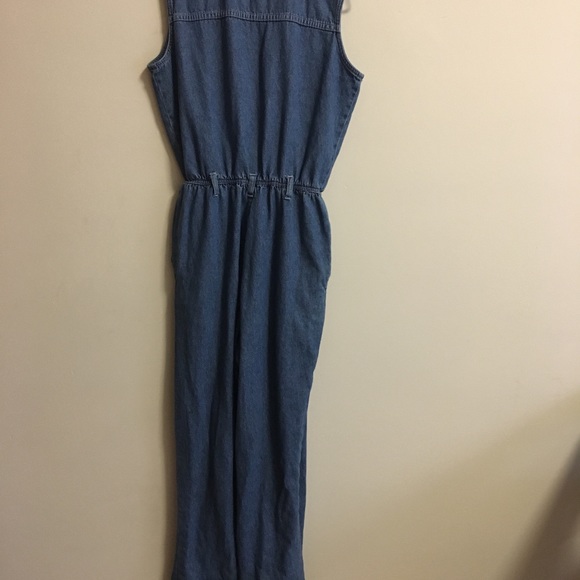 Vintage 90s Denim Jumpsuit - Picture 3 of 4